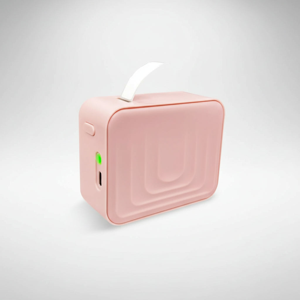 Thermal Label Printer Mini Portable Wireless Bluetooth-compatible Labeling Sticker Machine for Home Office