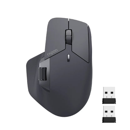MT760/MT760Mini Multi-mode Rechargeable Wireless Bluetooth Mouse Ergonomic 4000 DPI Support Up to 4 Devices Office Mice
