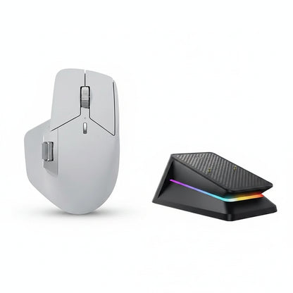 MT760/MT760Mini Multi-mode Rechargeable Wireless Bluetooth Mouse Ergonomic 4000 DPI Support Up to 4 Devices Office Mice