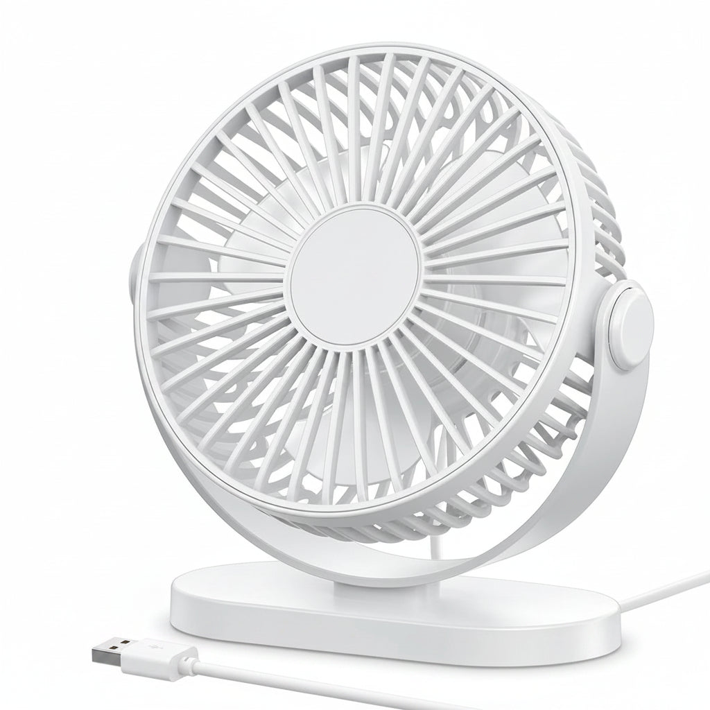 USB Fan 선풍기 Portable Desktop Wall Mounted Mini Electric Fan Mute 3 Speed Adjustment Air Circulator For Home Desk Office