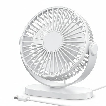 USB Fan 선풍기 Portable Desktop Wall Mounted Mini Electric Fan Mute 3 Speed Adjustment Air Circulator For Home Desk Office