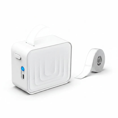 Thermal Label Printer Mini Portable Wireless Bluetooth-compatible Labeling Sticker Machine for Home Office