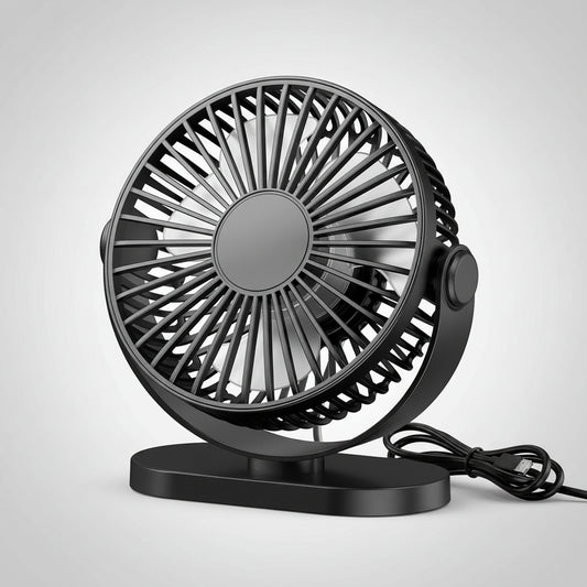 USB Fan 선풍기 Portable Desktop Wall Mounted Mini Electric Fan Mute 3 Speed Adjustment Air Circulator For Home Desk Office