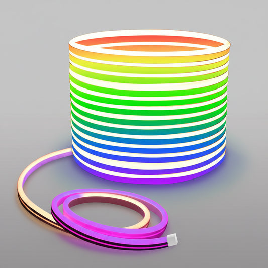 Neon LED Rope Lights,  LED Lights For Bedroom Flexible LED Light Strip With Remote And APP Control RGB Lighting Strip