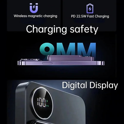 Magnetic Wireless Portable Power Bank 22.5W for MagSafe Fast Charging 10000mAh Battery Charger Cases for iphone Samsung Xiaomi