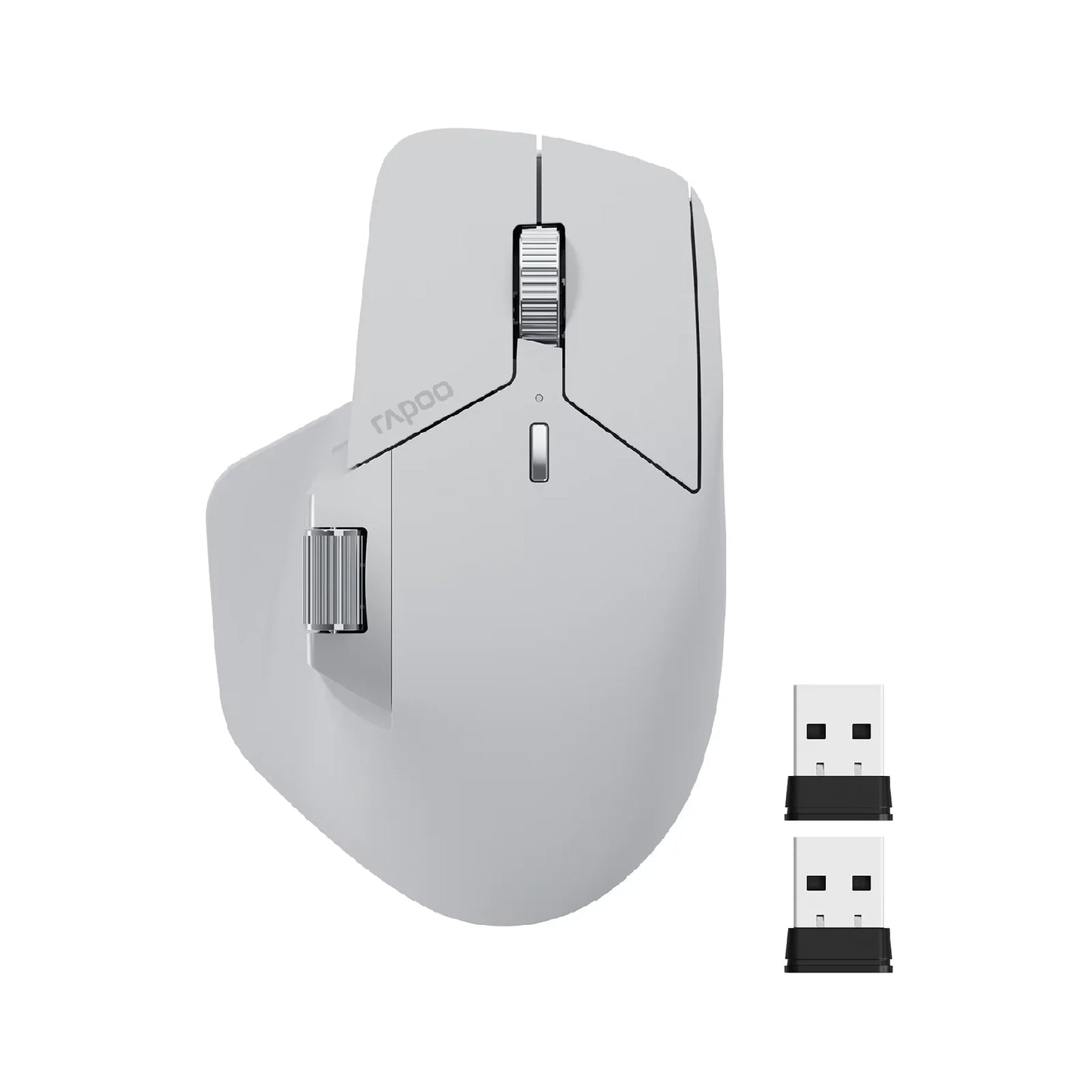 MT760/MT760Mini Multi-mode Rechargeable Wireless Bluetooth Mouse Ergonomic 4000 DPI Support Up to 4 Devices Office Mice