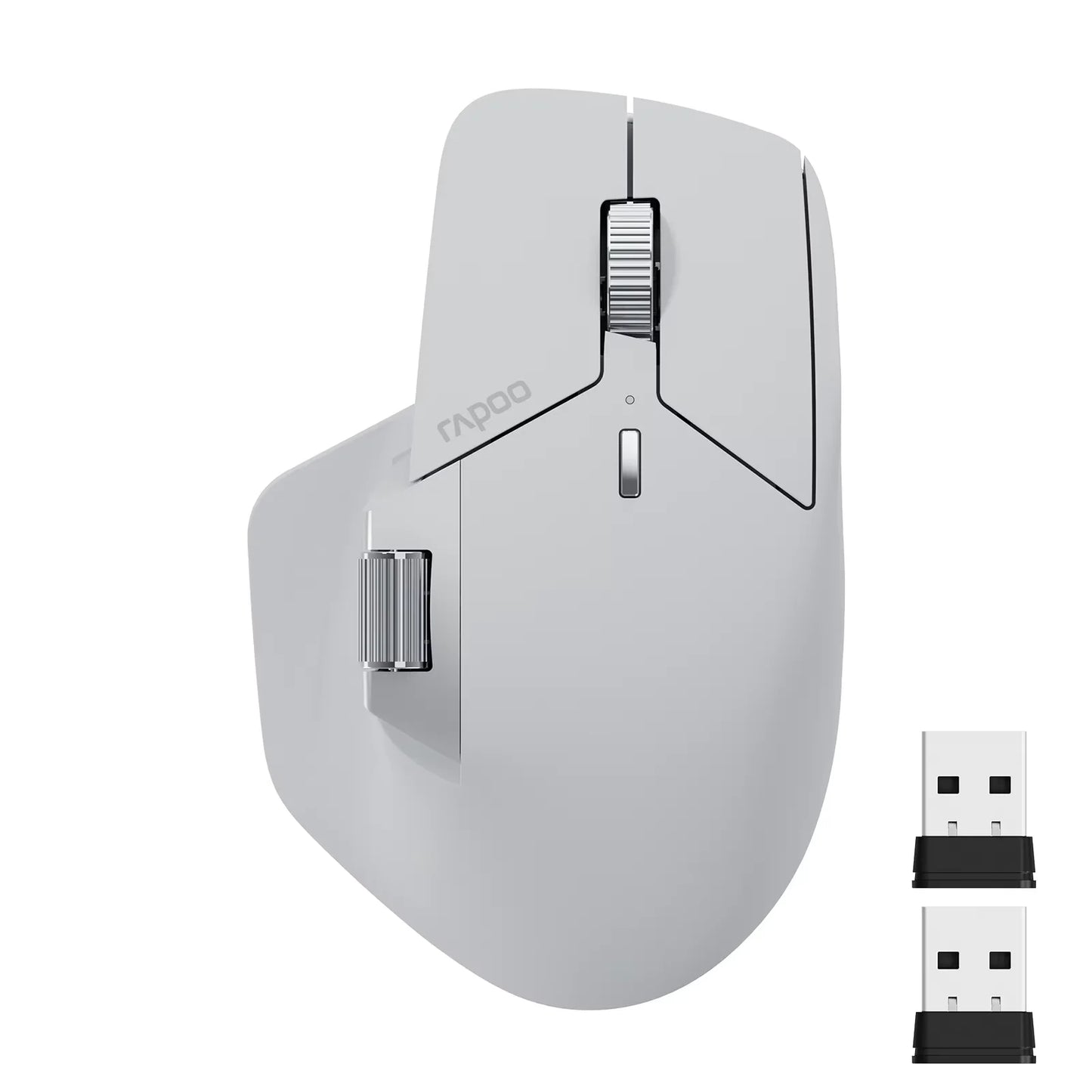 MT760/MT760Mini Multi-mode Rechargeable Wireless Bluetooth Mouse Ergonomic 4000 DPI Support Up to 4 Devices Office Mice