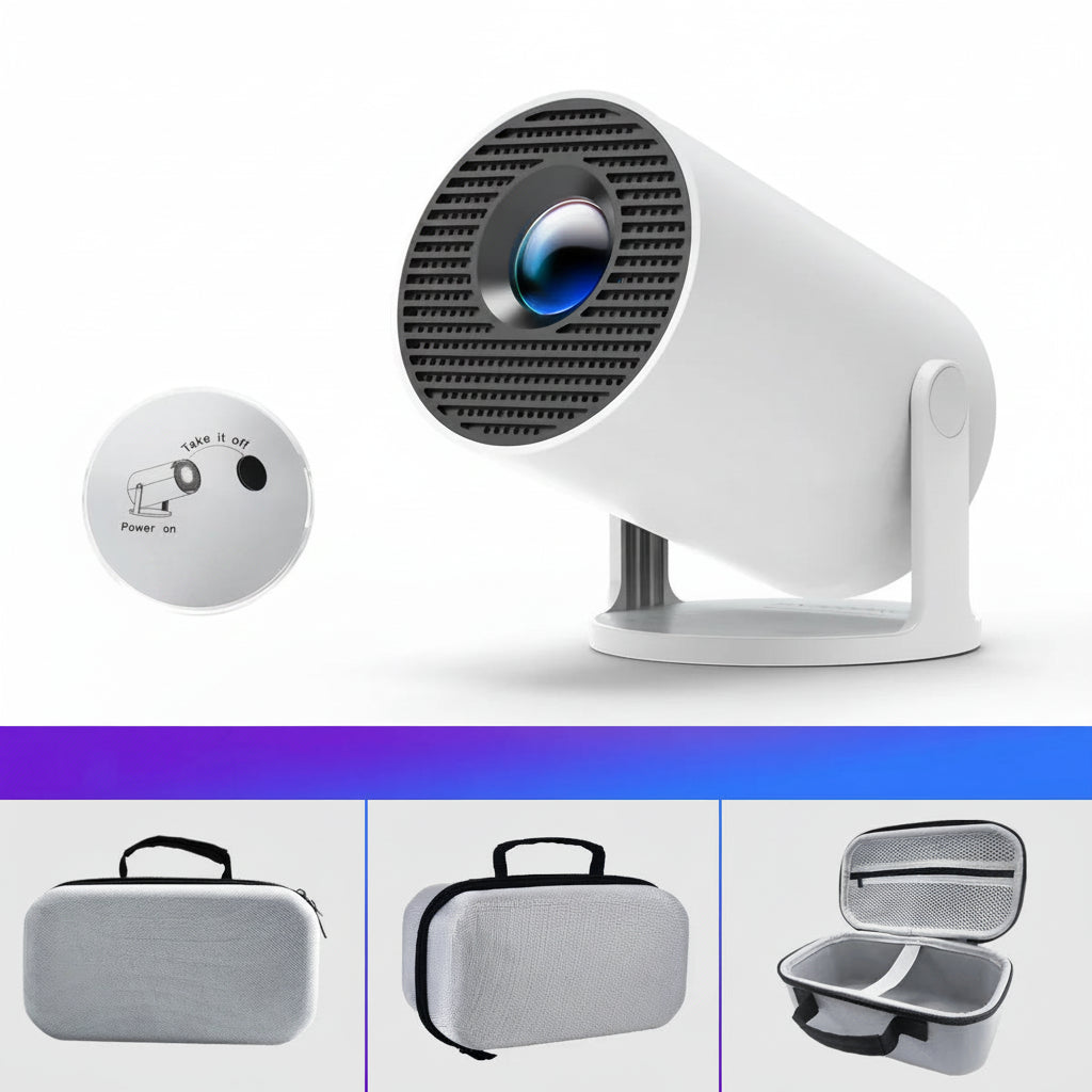 Projector HY300 Pro 8K Android 14 Dual Wifi6 290ANSI Allwinner H726 BT5.4 1080P 1280*720P Home Cinema Outdoor Projetor