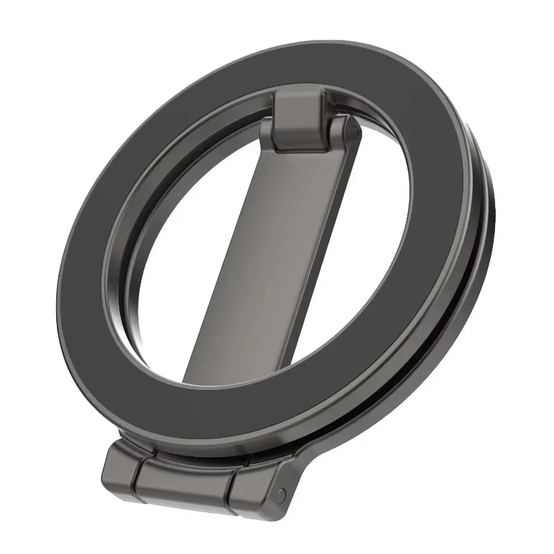 Foldable Double Sided Magnetic Phone Holder for Magsafe Gym Treadmill Universal Folding Car Holder Magnetic Smartphone Stand