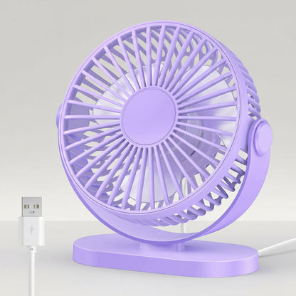 USB Fan 선풍기 Portable Desktop Wall Mounted Mini Electric Fan Mute 3 Speed Adjustment Air Circulator For Home Desk Office